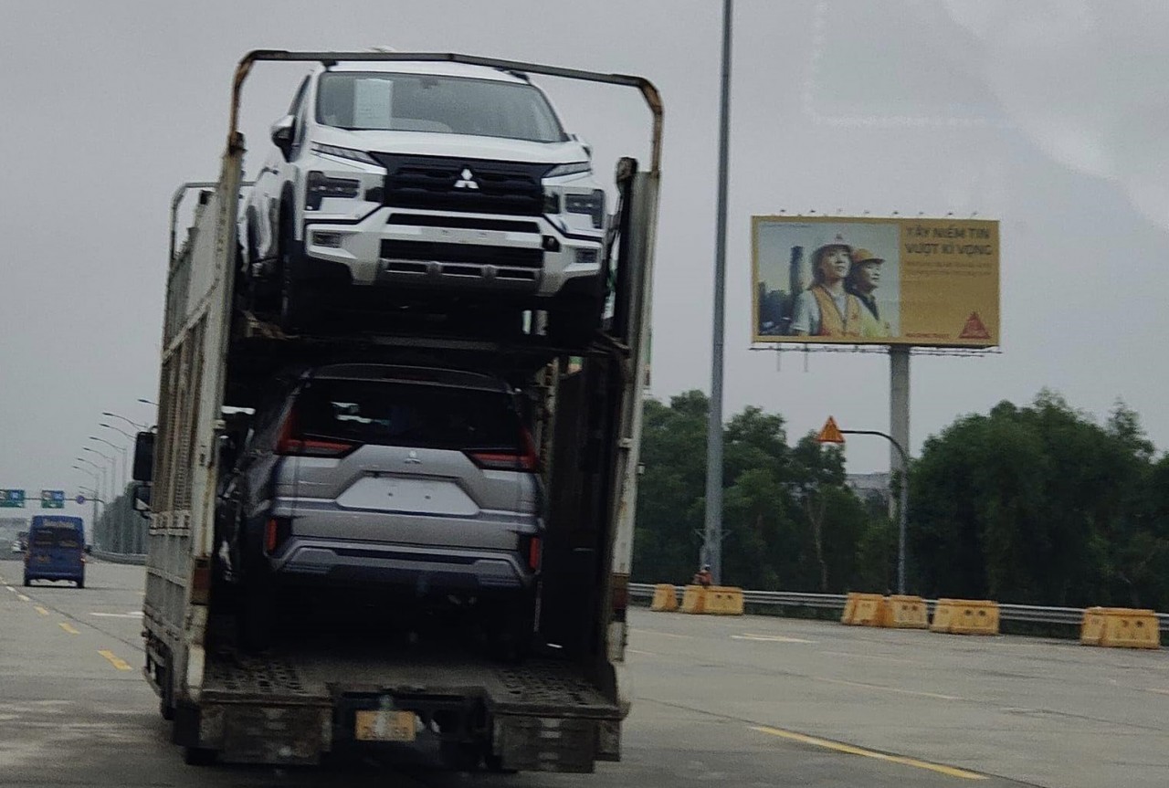 Bắt gặp Mitsubishi Xpander Cross 2023 trên đường vận chuyển tại Việt Nam Bắt gặp Mitsubishi Xpander Cross 2023 trên đường vận chuyển tại Việt Nam