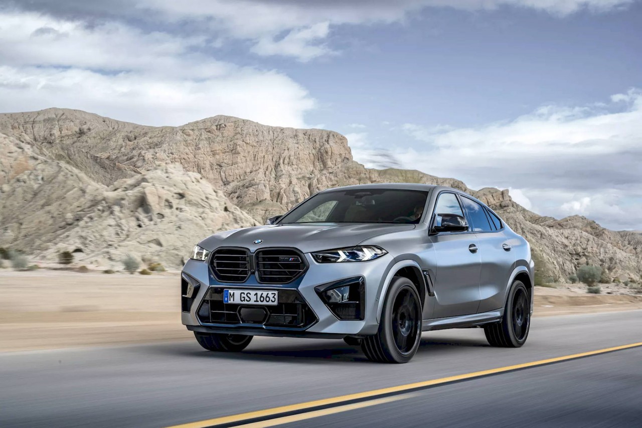 BMW giới thiệu "bộ đôi" xe hiệu năng cao X5 M 2024 và X6 M 2024