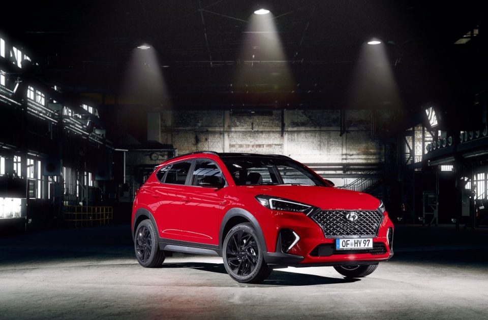 hyundai gioi thieu phien ban the thao tucson n line