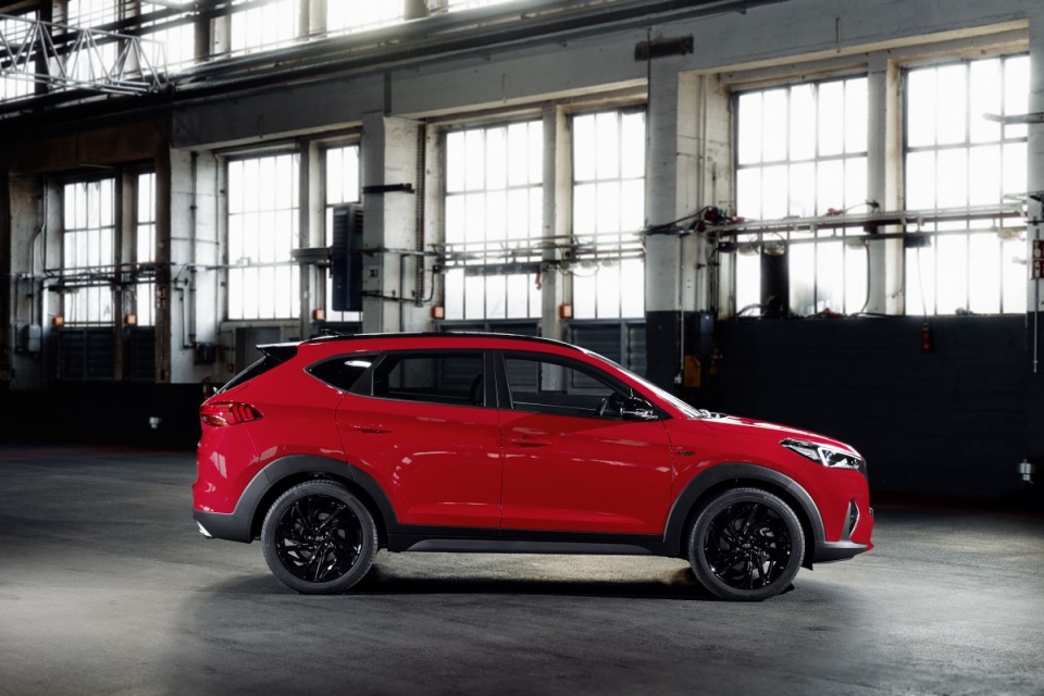 hyundai gioi thieu phien ban the thao tucson n line