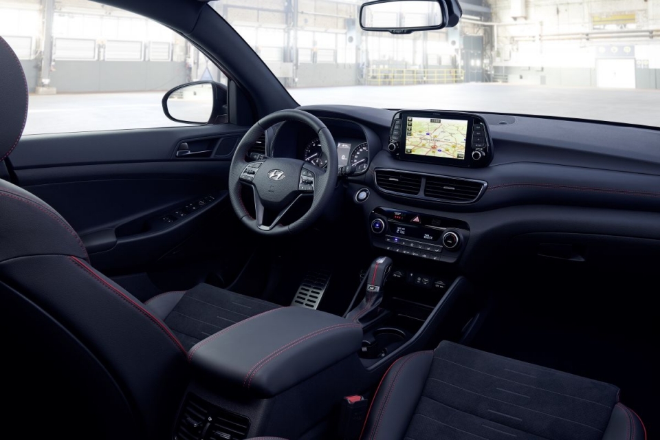 hyundai gioi thieu phien ban the thao tucson n line