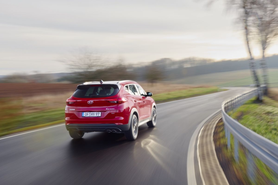 hyundai gioi thieu phien ban the thao tucson n line