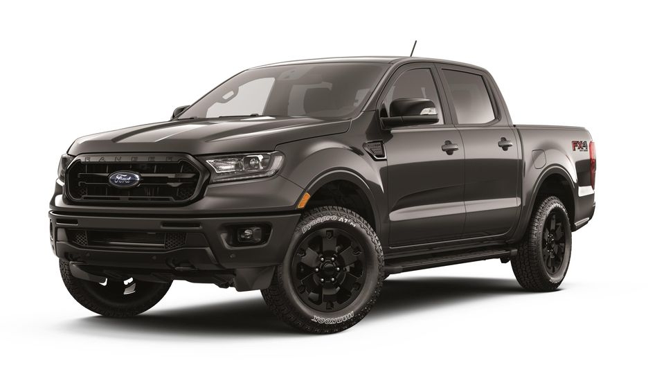 ford ranger 2019 duoc bo sung bo goi do black appearance