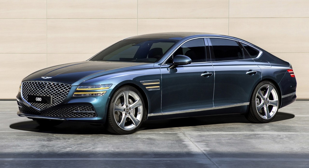 Xe sang Genesis G80 2021 âm thầm xuất hiện tại Hà Nội
