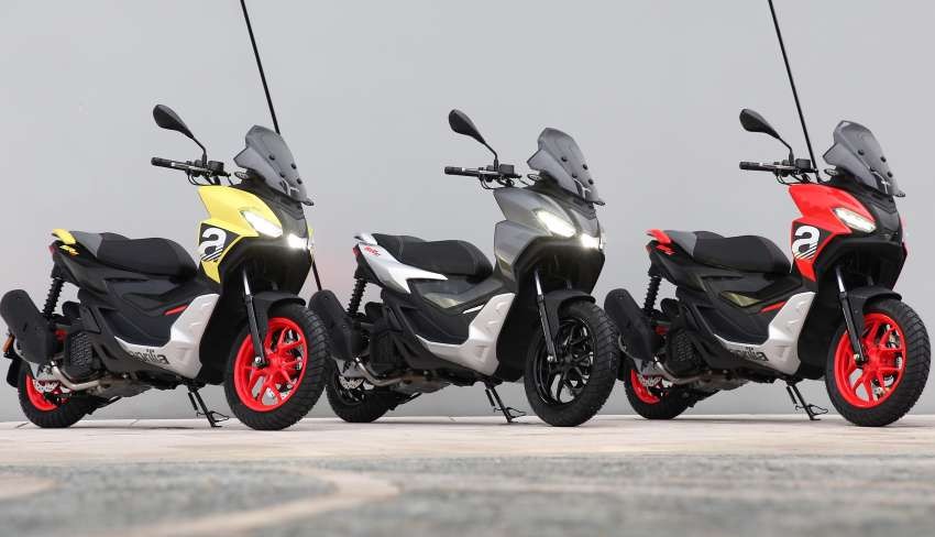 Aprilia SR GT 200 chuẩn bị được bán ra tại Malaysia, chờ ngày về Việt Nam