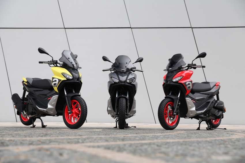 Aprilia SR GT 200 chuẩn bị được bán ra tại Malaysia, chờ ngày về Việt Nam