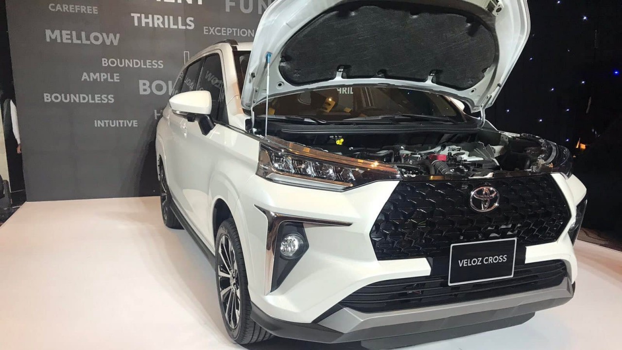 Lộ ảnh nội thất Toyota Veloz Cross dành cho thị trường Việt Nam