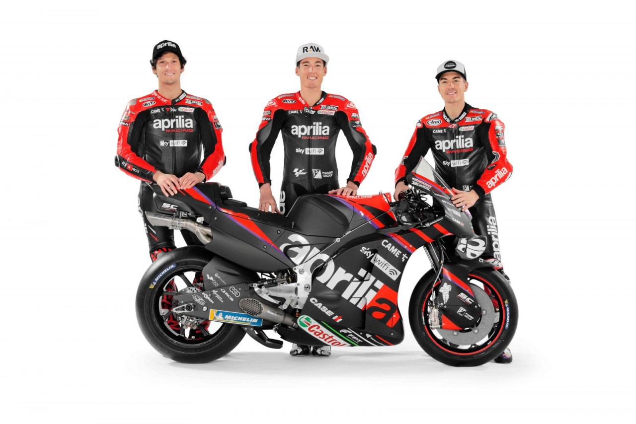Aprilia Racing khởi động mùa giải MotoGP 2022 Aprilia Racing khởi động mùa giải MotoGP 2022