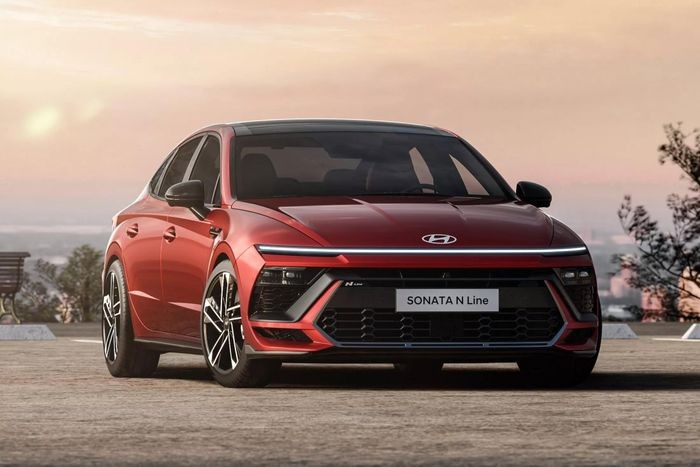 Lộ ảnh Hyundai Sonata phiên bản nâng cấp với thiết kế hoàn toàn mới