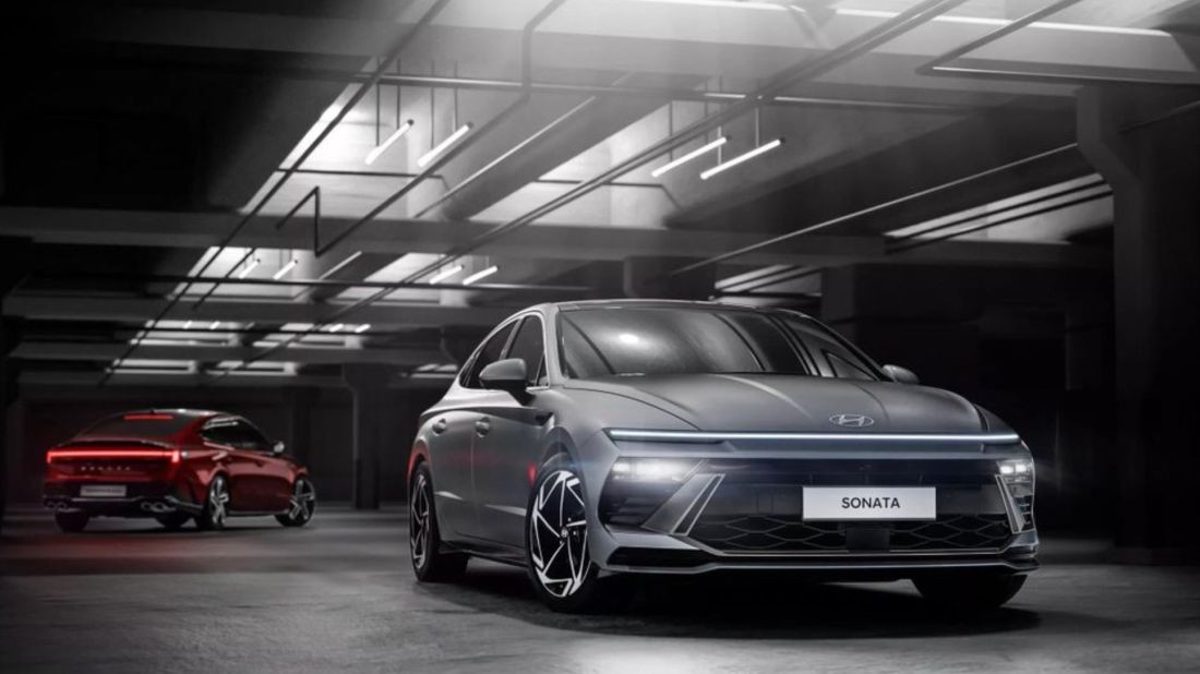 Lộ ảnh Hyundai Sonata phiên bản nâng cấp với thiết kế hoàn toàn mới