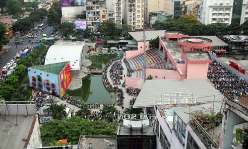 TP Hồ Chí Minh dẹp các hoạt động bát nháo tại Công viên 23/9 tp ho chi minh dep cac hoat dong bat nhao tai cong vien 239