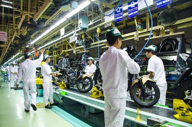 Thị trường xe máy Việt Nam tăng mạnh, xe xăng vẫn dẫn dắt nhưng xe điện tạo áp lực mới 0902-nha-may-honda-2