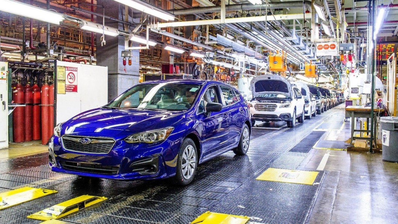 Nhà máy Subaru tạm ngừng hoạt động vì thiếu chip bán dẫn