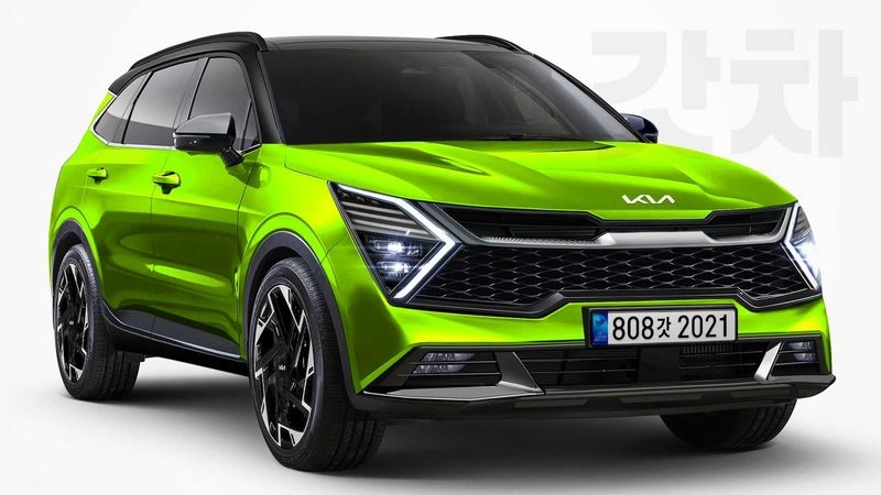 Cận cảnh Kia Sportage 2022 sắp được ra mắt Cận cảnh Kia Sportage 2022 sắp được ra mắt