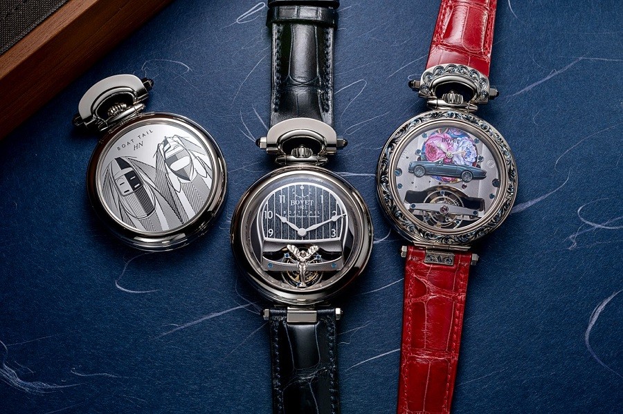 Đồng hồ Bovet 1822 trên chiếc Rolls-Royce Boat Tail xuất hiện tại Việt Nam