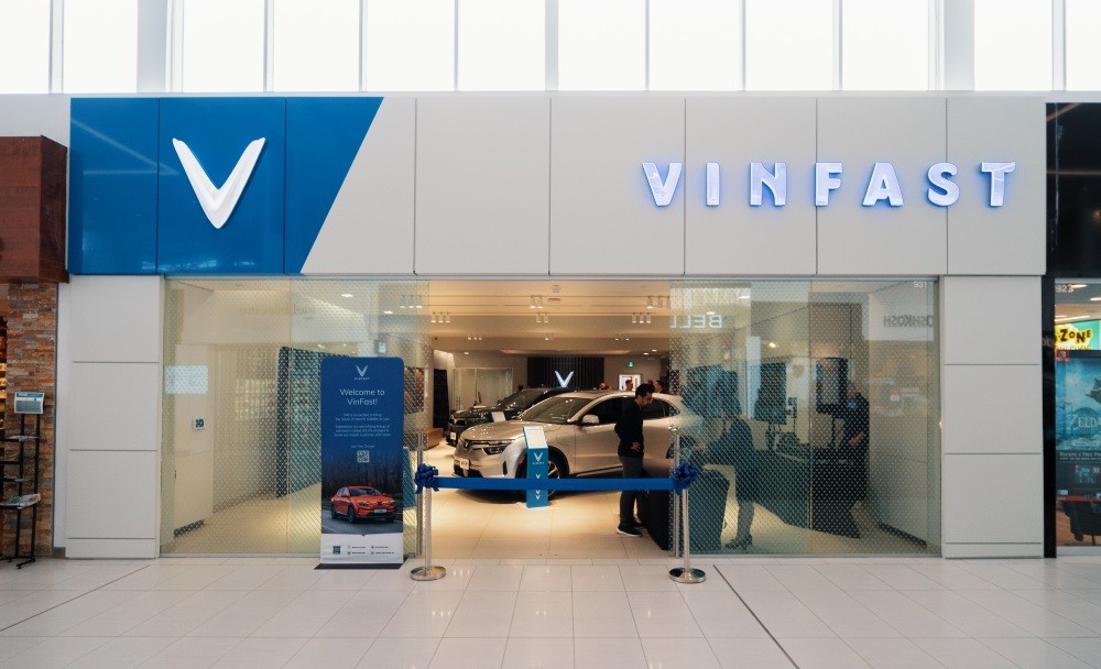VinFast khai trương showroom đầu tiên tại Canada VinFast khai trương showroom đầu tiên tại Canada
