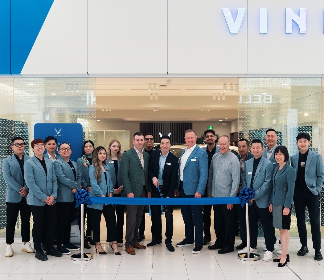VinFast khai trương showroom đầu tiên tại Canada VinFast khai trương showroom đầu tiên tại Canada