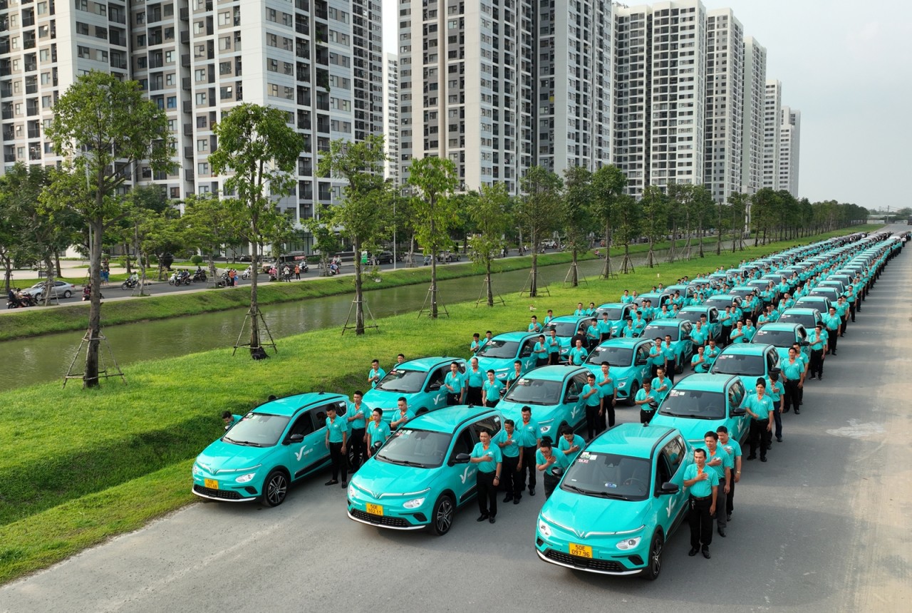 Dịch vụ Taxi Xanh SM có mặt tại Tp. HCM với quy mô 600 xe Dịch vụ Taxi Xanh SM có mặt tại Tp. HCM với quy mô 600 xe