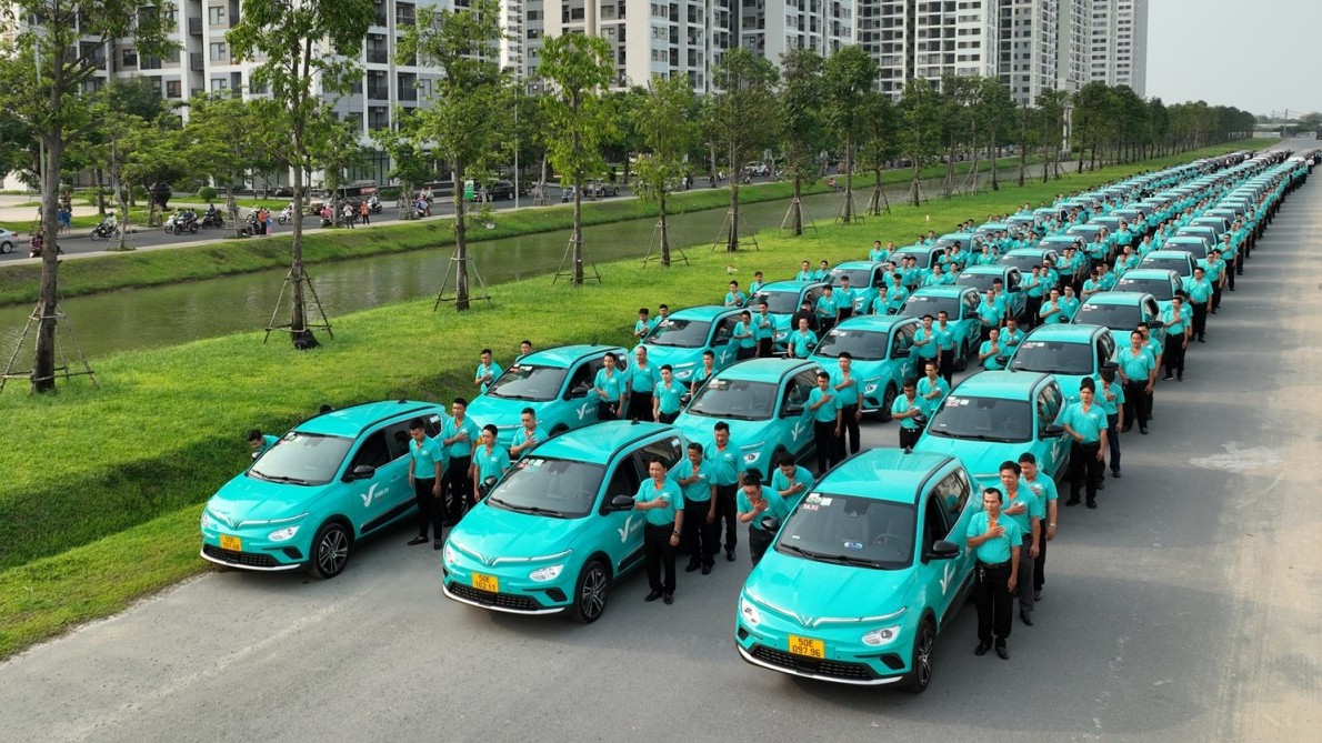 Dịch vụ Taxi Xanh SM có mặt tại Tp. HCM với quy mô 600 xe