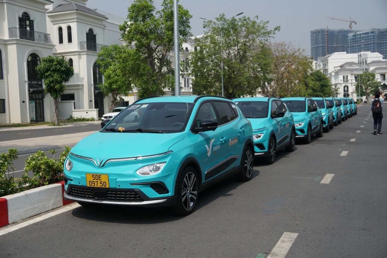 Dịch vụ Taxi Xanh SM có mặt tại Tp. HCM với quy mô 600 xe Dịch vụ Taxi Xanh SM có mặt tại Tp. HCM với quy mô 600 xe