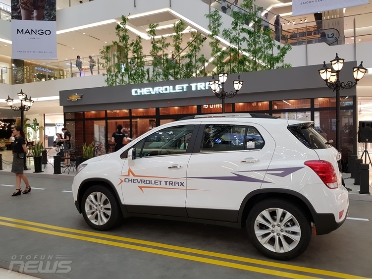 check in trung thuong cung chevrolet trax