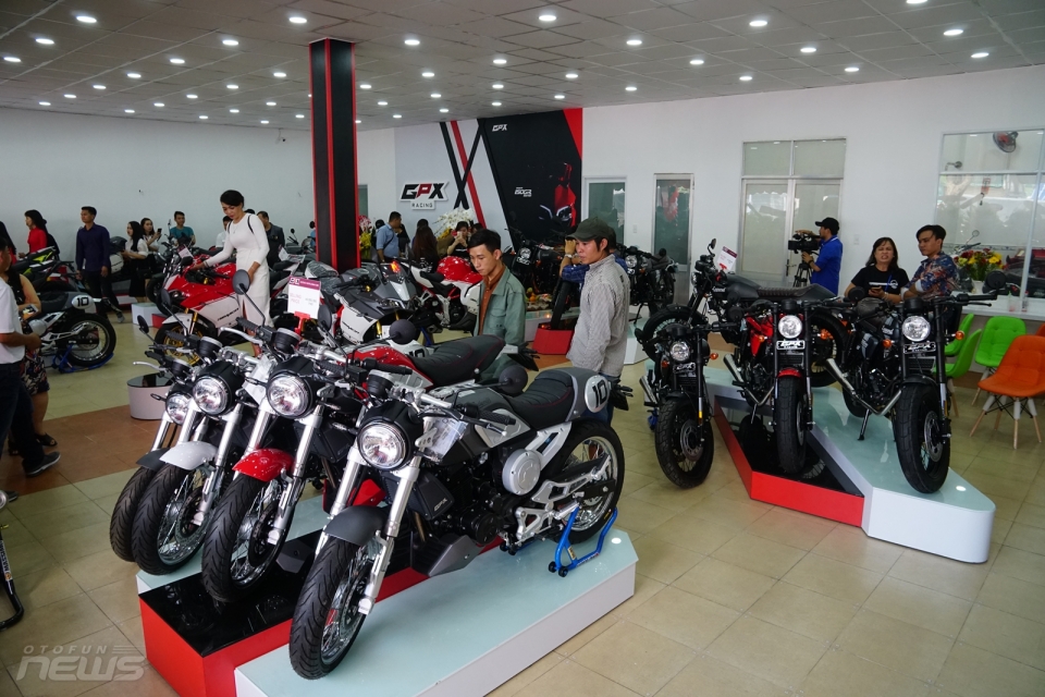 Hãng xe máy Thái Lan GPX Racing mở cửa hàng đầu tiên tại Việt Nam gpx racing chinh thuc mo showroom 3s dau tien tai viet nam