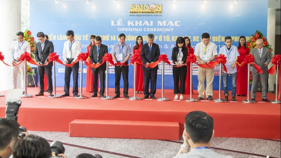Vinfast tham gia triển lãm về ô tô và phụ kiện Saigon Autotech