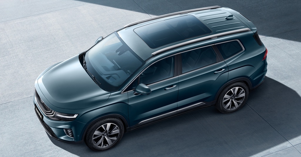 Xe Trung Quốc Geely VX11 2020 ra mắt, quyết đấu với Hyundai Santa Fe xe trung quoc geely vx11 2020 ra mat quyet dau voi hyundai santa fe