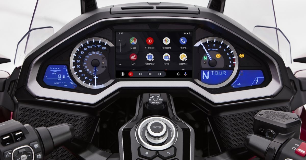 Honda Gold Wing 2020 được trang bị kết nối Android Auto honda gold wing 2020 duoc trang bi ket noi android auto