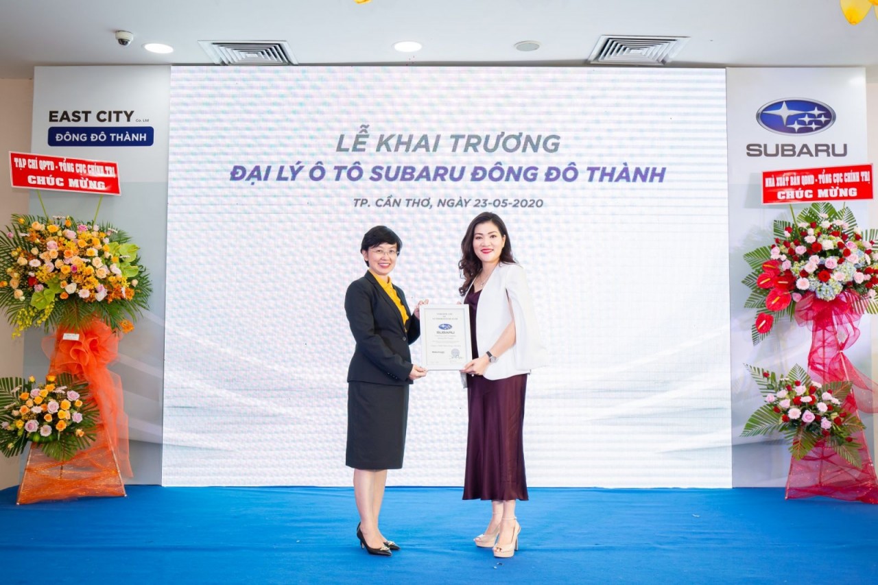 Subaru khai trương thêm đại lý mới tại Cần Thơ subaru khai truong them dai ly moi tai can tho