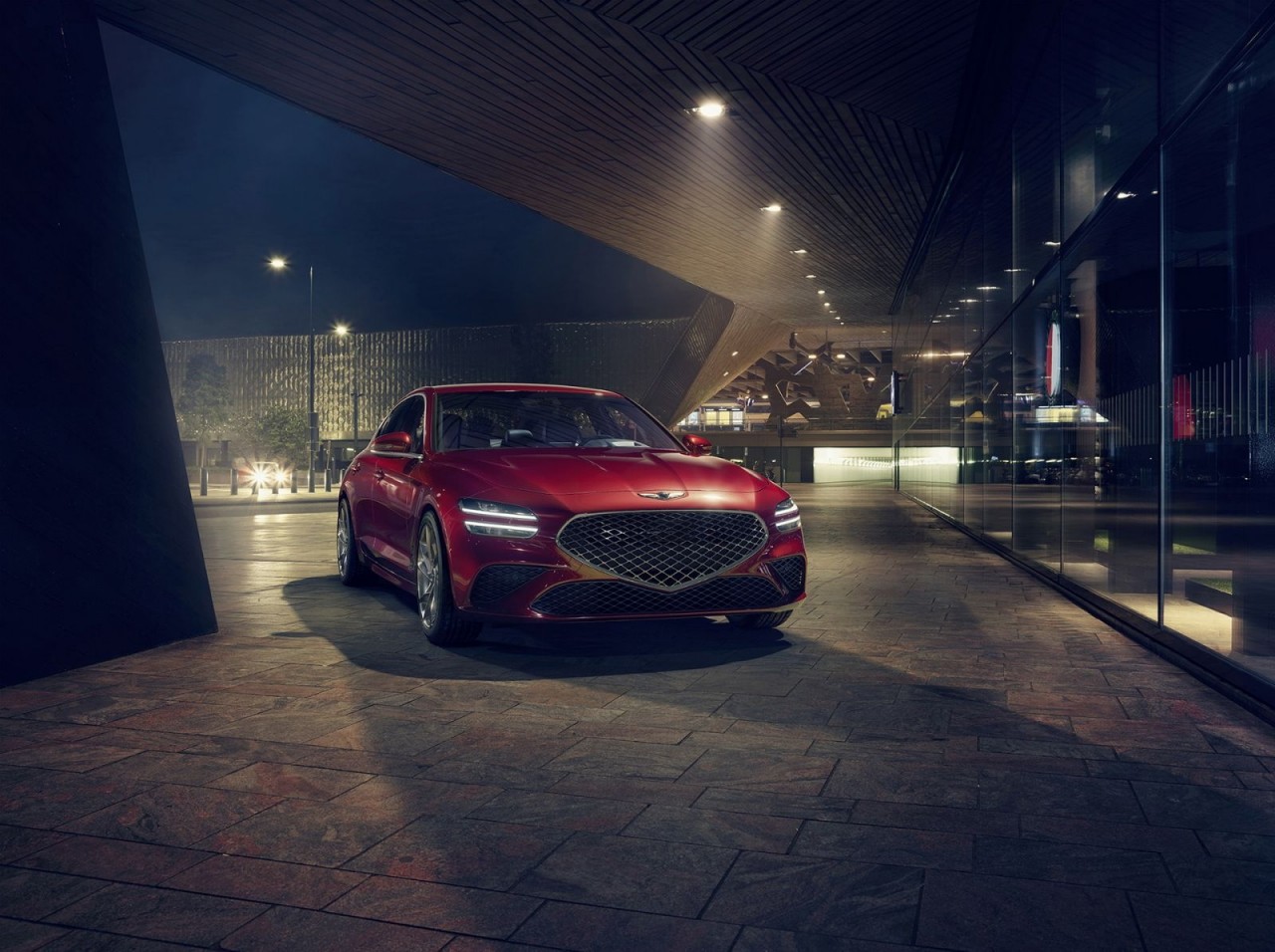 Genesis G70 2022 có giá 38.600 USD