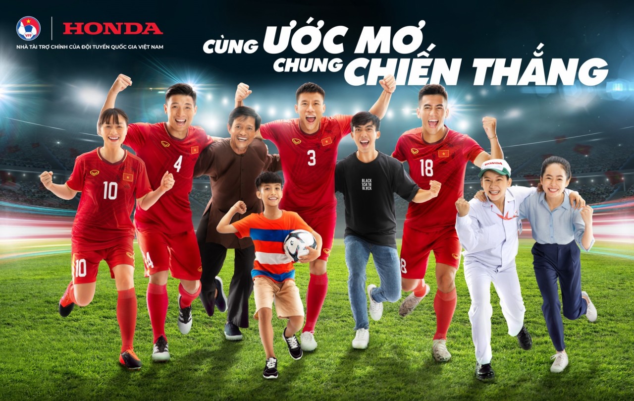 Honda Việt Nam tiếp tục là nhà tài trợ chính của các Đội tuyển Bóng đá Quốc gia Việt Nam Honda Việt Nam tiếp tục là nhà tài trợ chính của các Đội tuyển Bóng đá Quốc gia Việt Nam