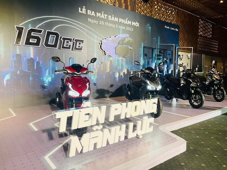 Honda Air Blade 160 ra mắt, giá 57,2 triệu đồng Honda Air Blade 160 ra mắt, giá 57,2 triệu đồng