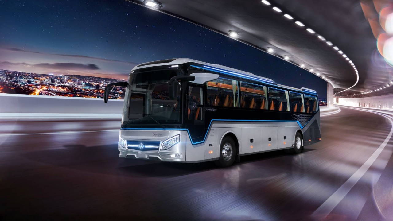 Thaco lắp ráp xe bus cao cấp Mercedes-Benz Thaco lắp ráp xe bus cao cấp Mercedes-Benz