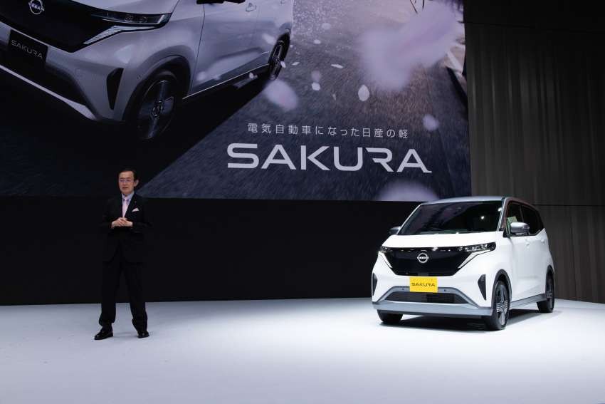Sakura mẫu xe điện giá rẻ, cỡ nhỏ đầu tiên của Nissan Sakura mẫu xe điện giá rẻ, cỡ nhỏ đầu tiên của Nissan