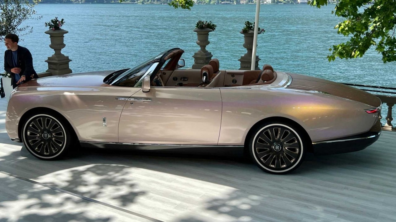Cận cảnh xe siêu sang Rolls-Royce Boat Tail thứ 2 với giá 28 triệu USD