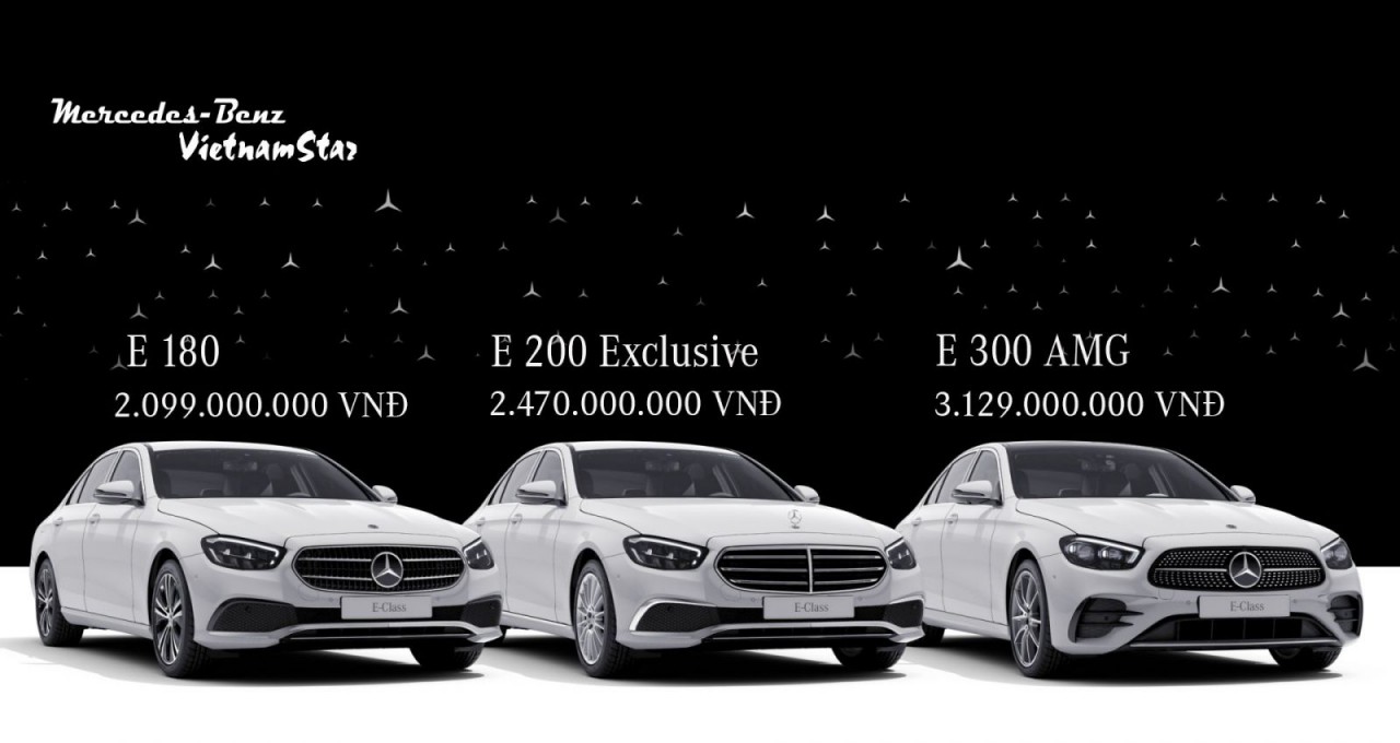 Mercedes-Benz E-Class 2022 tăng giá bán lên tới 180 triệu đồng Mercedes-Benz E-Class 2022 tăng giá bán lên tới 180 triệu đồng