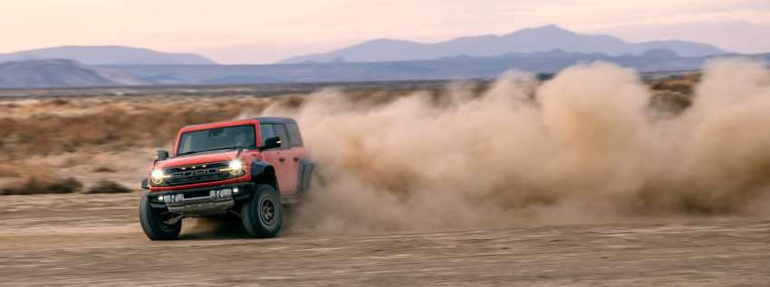 Ford Bronco Raptor 2022 có công suất hơn 418 mã lực