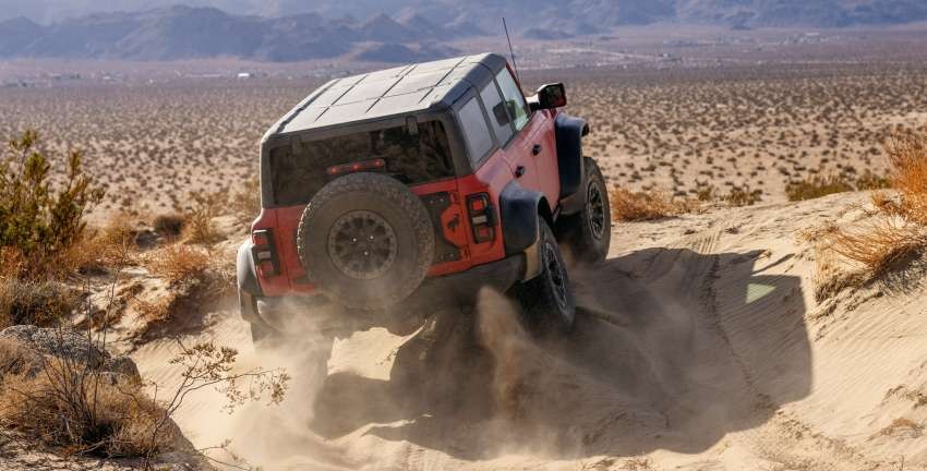 Ford Bronco Raptor 2022 có công suất hơn 418 mã lực