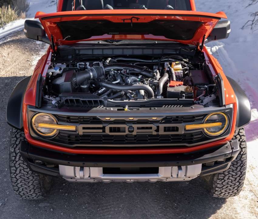 Ford Bronco Raptor 2022 có công suất hơn 418 mã lực