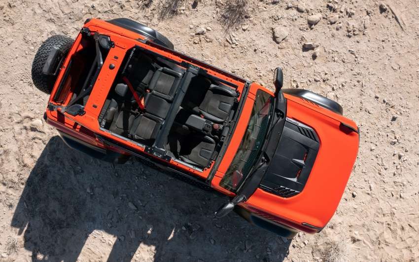 Ford Bronco Raptor 2022 có công suất hơn 418 mã lực
