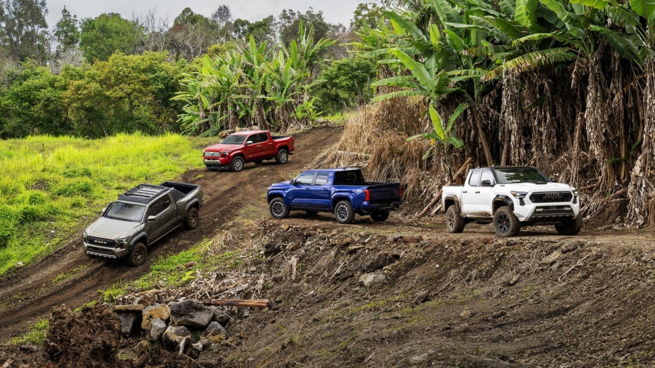 Toyota Tacoma 2024 ra mắt với hàng loạt công nghệ mới