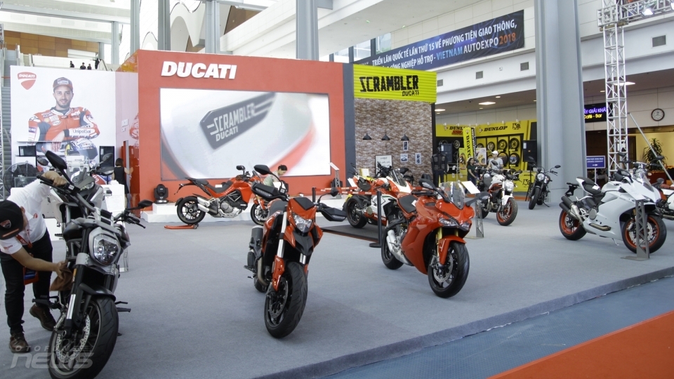 Ducati mang loạt xe mới đến triển lãm Vietnam AutoExpo 2018