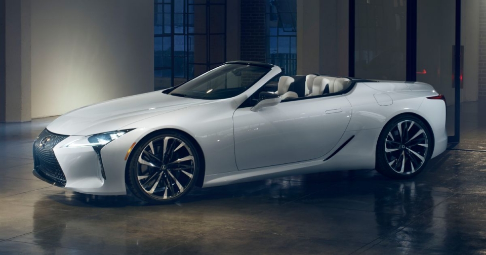 Lexus LC Convertible sẽ được ra mắt vào tháng 7 lexus lc convertible se duoc ra mat vao thang 7