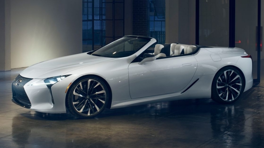 Lexus LC Convertible sẽ được ra mắt vào tháng 7