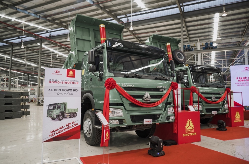 daehan motors gioi thieu dong xe tai hang nang howo sinotruk