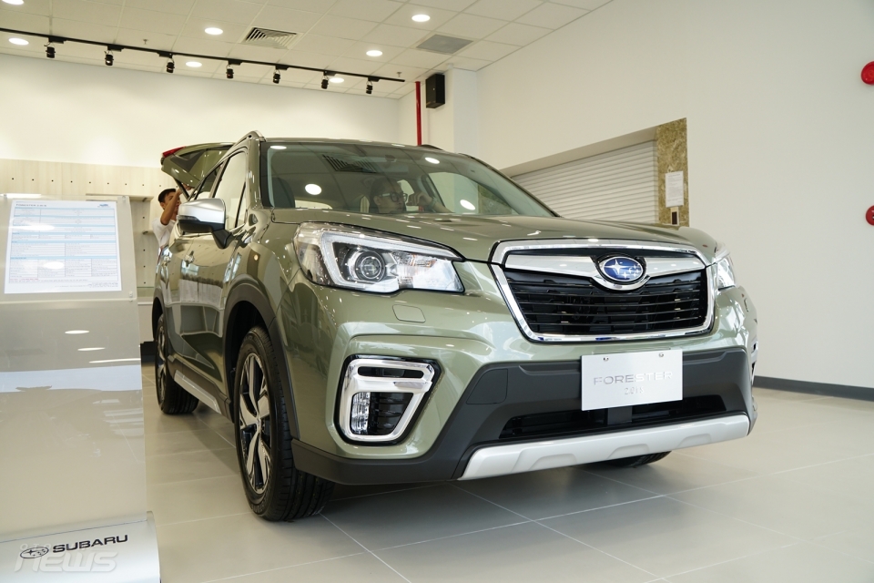 Cận cảnh Subaru Forester sản xuất tại Thái Lan can canh subaru forester san xuat tai thai lan