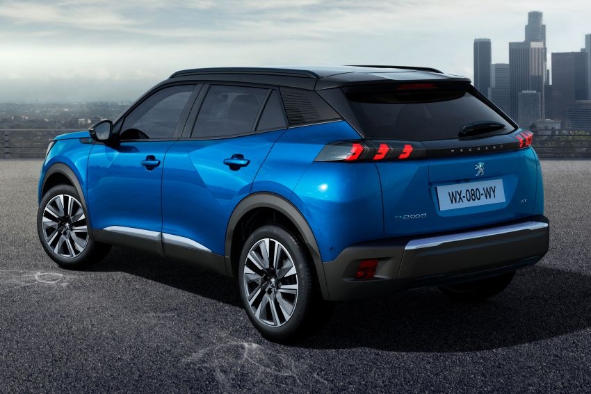 lo dien peugeot 2008 the he moi co tuy chon phien ban chay dien