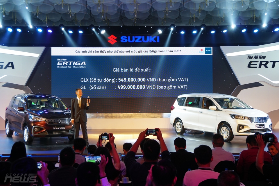 Suzuki Ertiga 2019 chào sân Việt Nam với giá 499 triệu đồng suzuki ertiga 2019 chao san viet nam voi gia 499 trieu dong