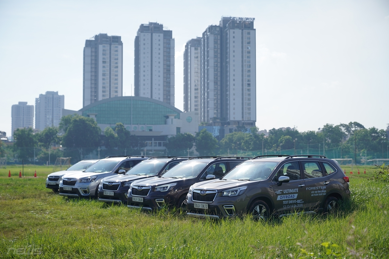 trai nghiem off road cung subaru forester ngay giua long sai gon